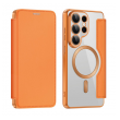Maska na preklop Coral Mag Case Book za Samsung S26 Ultra/ S948B narandzasta