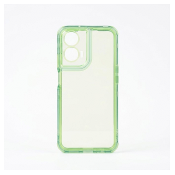 Maska Color Transparent za Motorola Moto G35 zelena