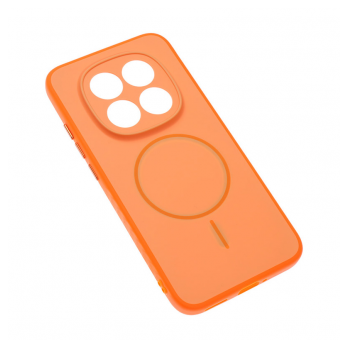 Maska Mag Case Matte Line za Xiaomi Redmi Note 15 Pro Plus (EU) narandzasta
