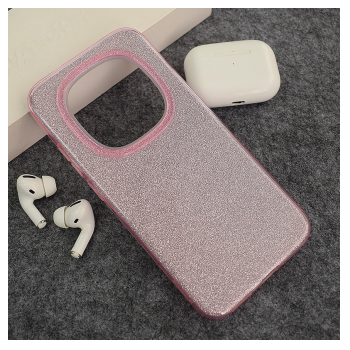 Maska Crystal Dust za Xiaomi Redmi Note 15 Pro 5G pink
