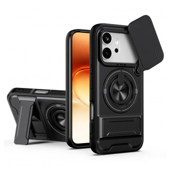 Maska SpinStand Armor za Honor 600 Pro crna