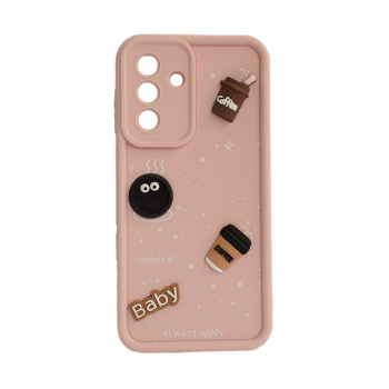 Maska Sweet Coffe za Samsung A17 5G/ A175F/ A18 5G/ A185F roze