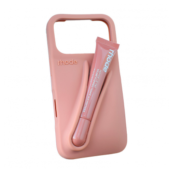 Maska Rhode LIP CASE + LIP TINT za iPhone 17 Pro/ 18 Pro peach pit