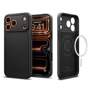 Maska Spigen Thin Fit MagSafe za iPhone 17 Pro/ 18 Pro crna