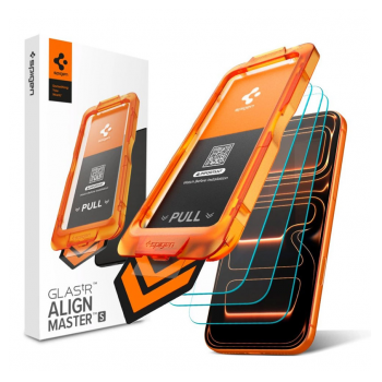 Zastitno staklo Spigen ALM GLAS.tR Slim HD za iPhone 17 Pro/ 18 Pro (3 komada)