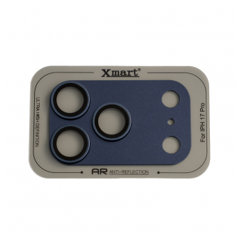 Zastita kamere XMART full coverage za iPhone 17 Pro tamno plava