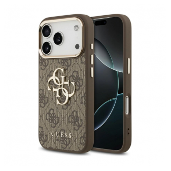 Maska Guess 4G Big Classic Logo za iPhone 17 Pro/ 18 Pro braon