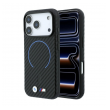 Maska BMW M Carbon Printed Ring MagSafe za iPhone 17 Pro Max/ 18 Pro Max crna