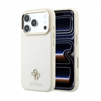 Maska Guess Saffiano Small 4G & Classic Logo MagSafe za iPhone 17 Pro / 17 Pro bez
