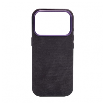 Maska XMART Mag Case Alcantara za iPhone 17 Pro Max/ 18 Pro Max ljubicasta