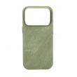 Maska XMART Mag Case Alcantara za iPhone 17 Pro/ 18 Pro zelena