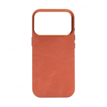 Maska XMART Mag Case Alcantara za iPhone 17 Pro Max/ 18 Pro Max narandzasta