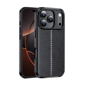 Maska Elegant man exclusive za iPhone 17 Pro Max/ 18 Pro Max crna